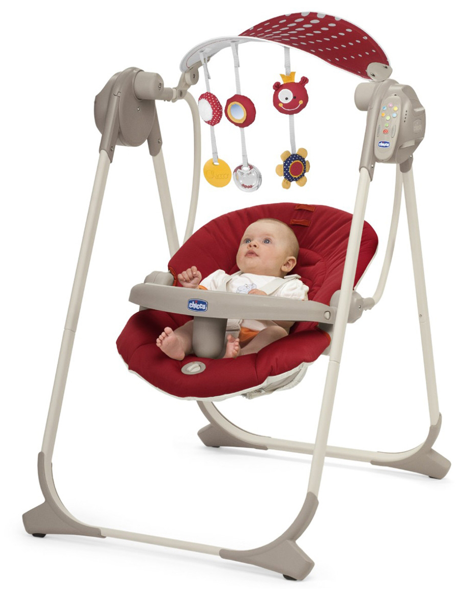 Детские качели Chicco Polly Swing Up Red купить в Минске по низким ценам с  фото