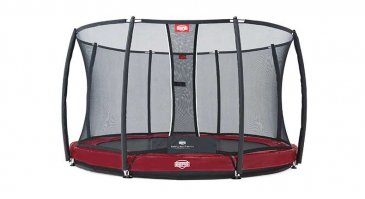 Berg Elite+ Inground + Safety Net T-series (D380) Красный