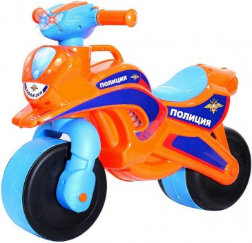 Rich Toys 139 MOTOBIKE Police оранжево-синий