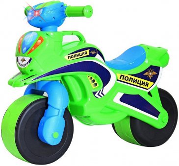 Rich Toys 139 MOTOBIKE Police зелено-синий