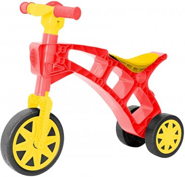 Rich Toys Т2759 Самоделкин 3 колеса с клаксоном красно-желтый