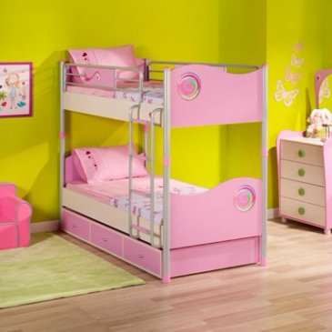 Pinky - Двухъярусная кровать