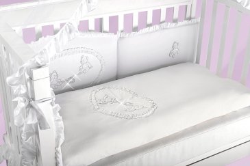 Диванчик-кроватка. Цвет - Bianco (белый)