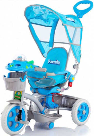 Baby Care Family 95962 S голубой-серый
