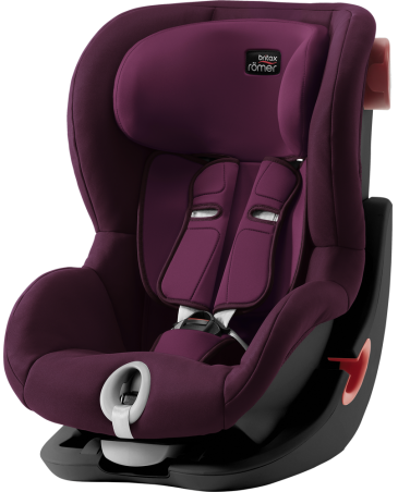 Britax Romer King II Black Series Burgundy Red