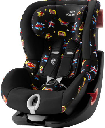 Britax Romer King II Black Series Comic Fun