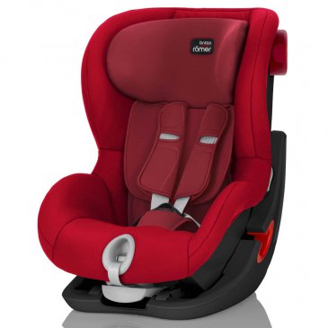 Britax Romer King II Black Series Flame Red