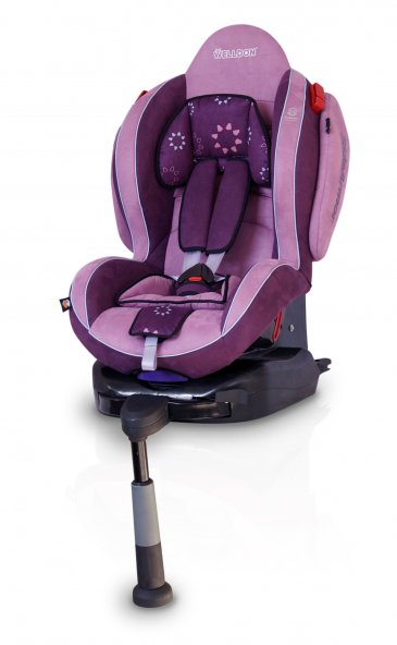 Welldon Smart Sport SideArmor & CuddleMe ISO-FIX violet