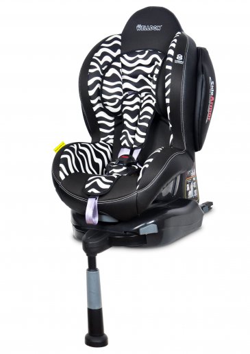 Welldon Smart Sport SideArmor & CuddleMe ISO-FIX Zebra
