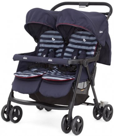 Joie Aire Twin Nautical Navy