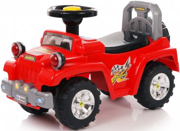 Baby Care Super Jeep Red