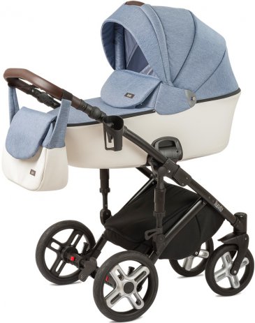 Nuovita Carro Sport (2 в 1) Denim bianco-Джинсово-белый