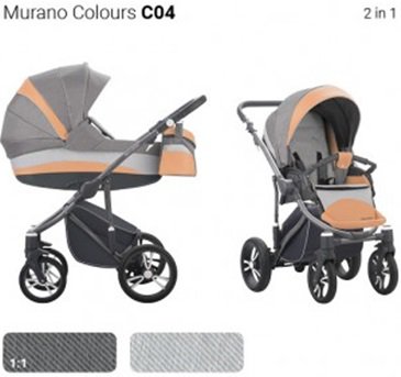 Bebetto Murano Colours (ecco кожа+ткань) (2 в 1) С04