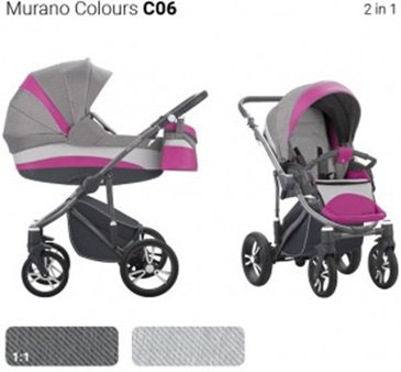 Bebetto Murano Colours (ecco кожа+ткань) (2 в 1) С06