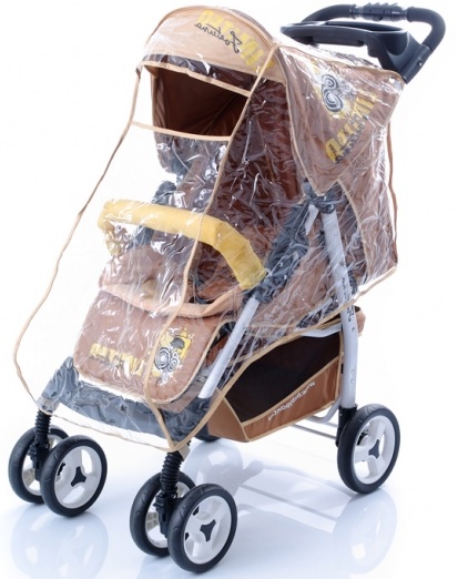 Детская прогулочная коляска-книжка BabyPoint Fortuna Limited в комплектации с дождевиком 
