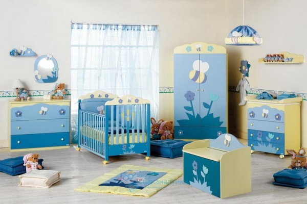 Детская комната Mibb Primavera (голубой)