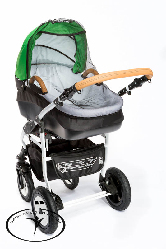 Детская универсальная коляска Dada Paradiso Group Carino New с защитной москитной сеткой